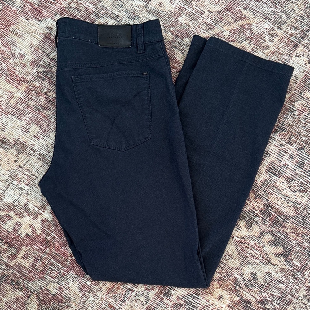 Brax Cooper Slim Straight Men's Jeans in Dark Navy